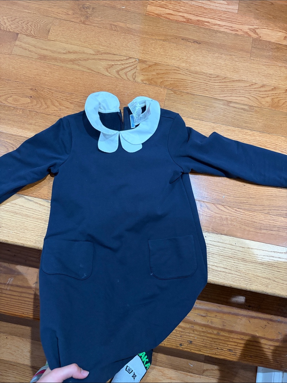 Navy blue jackadi dress